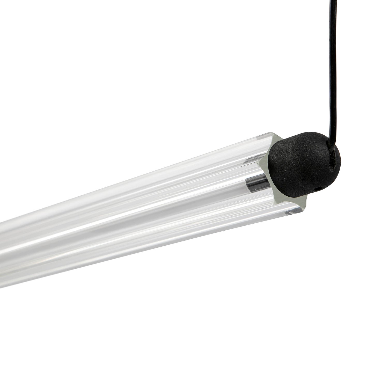 NESO SLIM LUMINA 600 1L Colgante horizontal negro 12W 2700k DALI