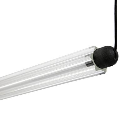 NESO SLIM LUMINA 600 1L Colgante horizontal negro 12W 2700k DALI