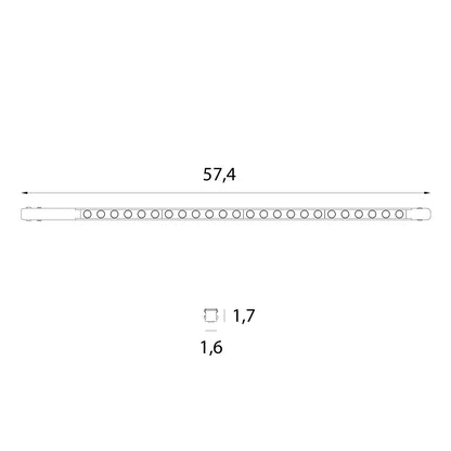 Maxlight M0055Z Magnetisches Flat Grid 61cm Zigbee