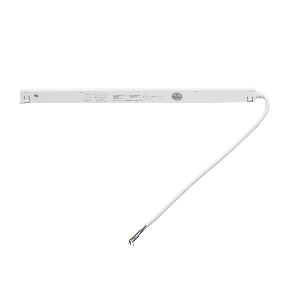 Maxlight MA0034 Alimentation magnétique de 150 W montée sur rail en saillie extra-plat