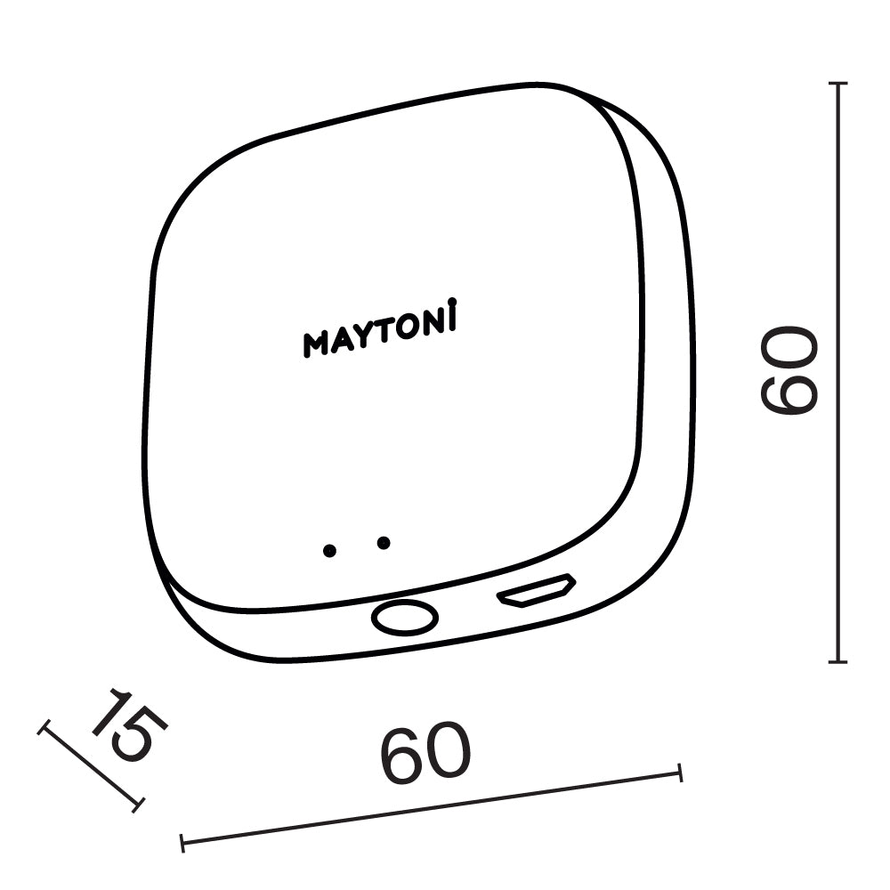 Nutikas jaotur MD-TRA034-W