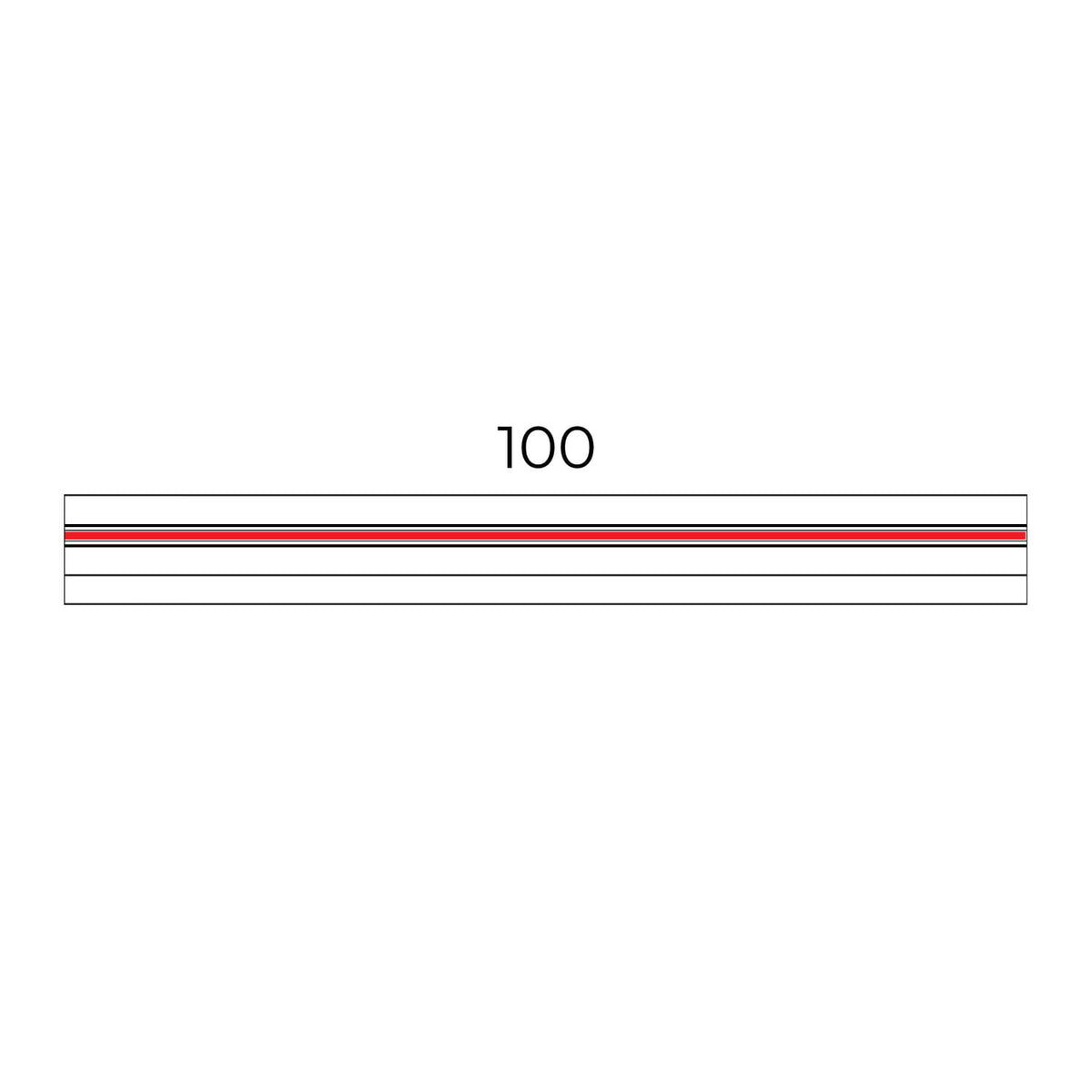 Maxlight MHT1-100-WH Rail triphasé 1 m