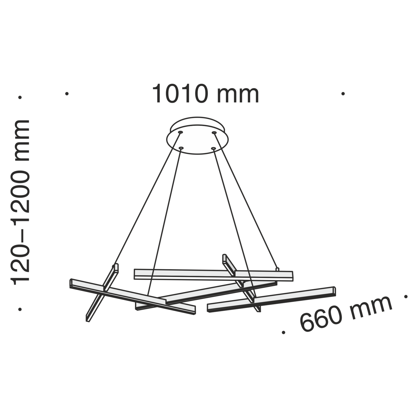 Rippvalgusti MOD016PL-L75W