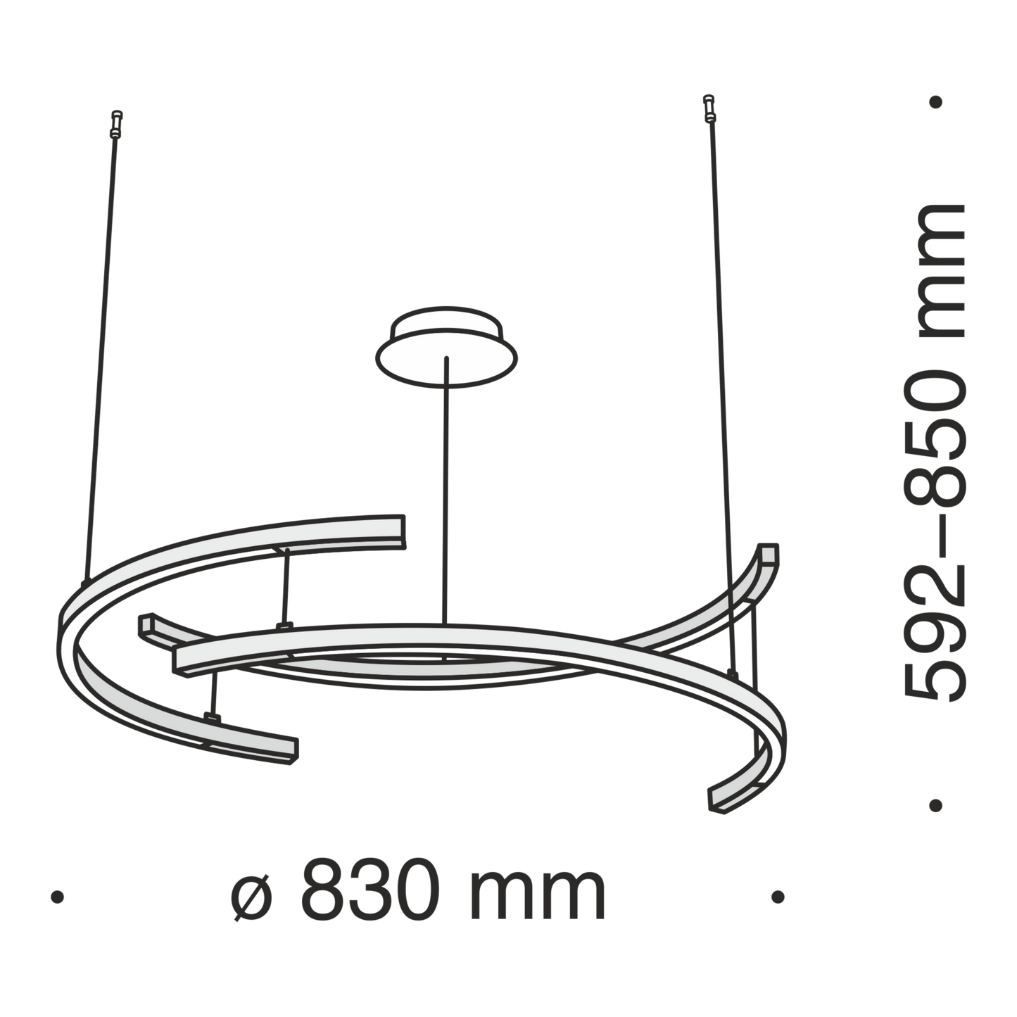 Rippvalgusti MOD054PL-L52B4K