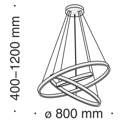 Rippvalgusti MOD058PL-L100B4K