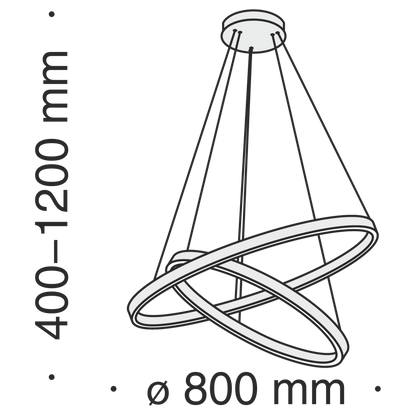Rippvalgusti MOD058PL-L74BS4K