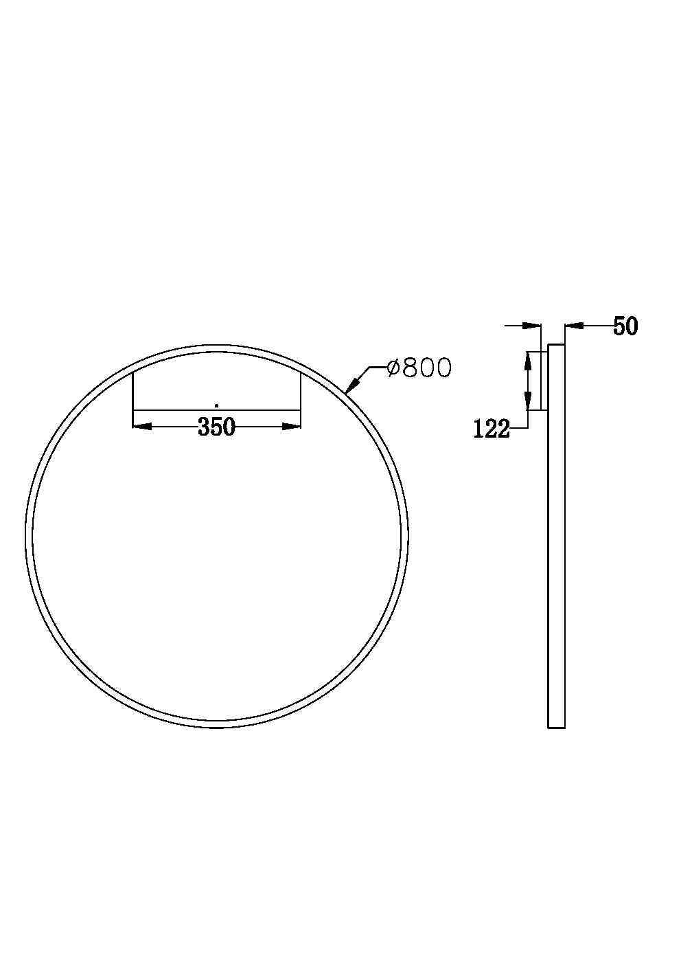 Seinalamp MOD058WL-L50BS3K