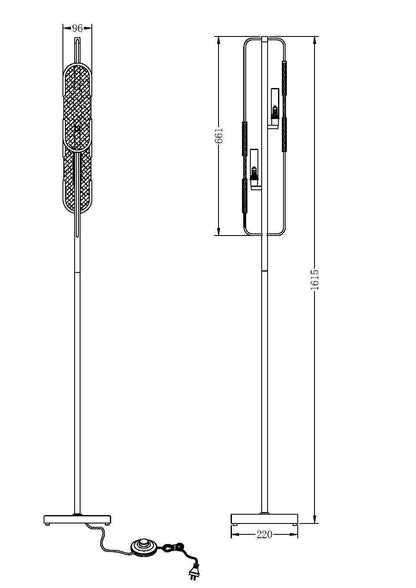 Floor Lamp MOD099FL-02G