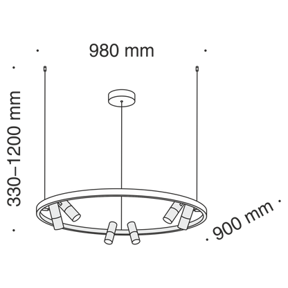 Rippvalgusti MOD102PL-L42W
