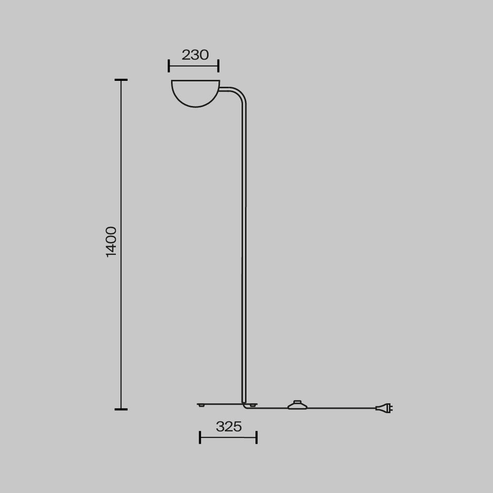 Floor Lamp MOD126FL-01B