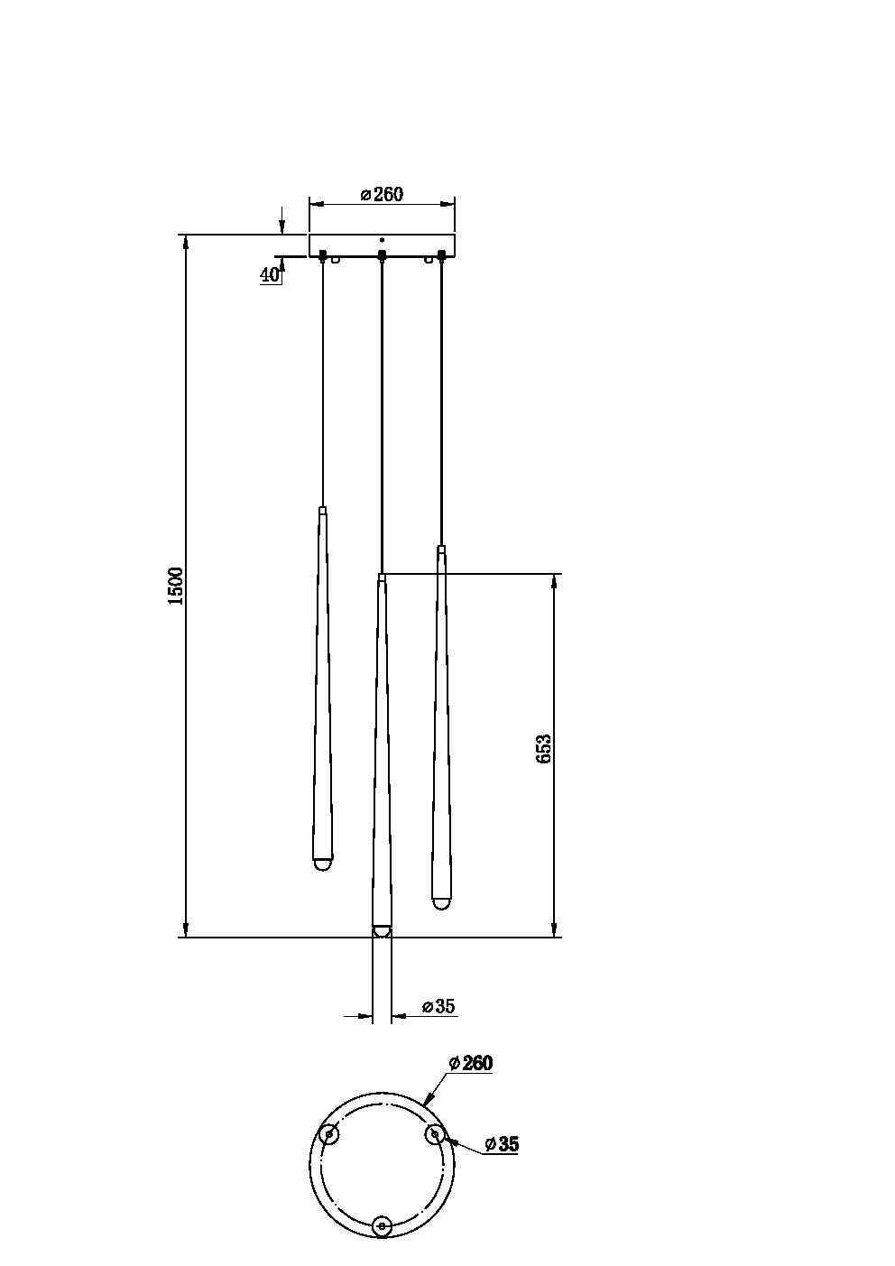 Rippvalgusti MOD132PL-L18BSK