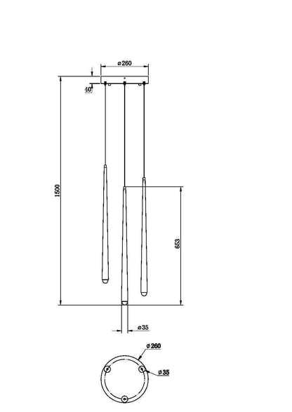 Rippvalgusti MOD132PL-L18BSK