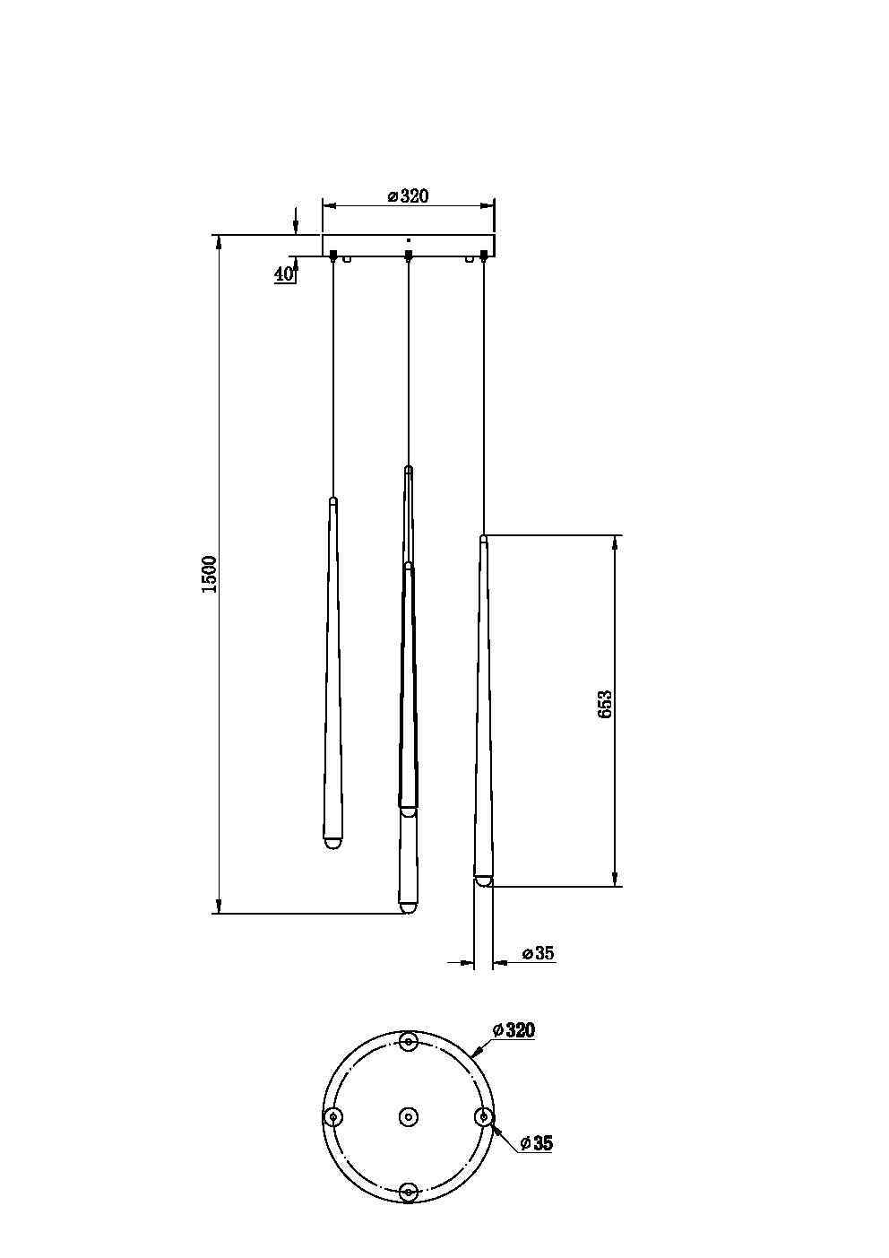 Rippvalgusti MOD132PL-L30BSK