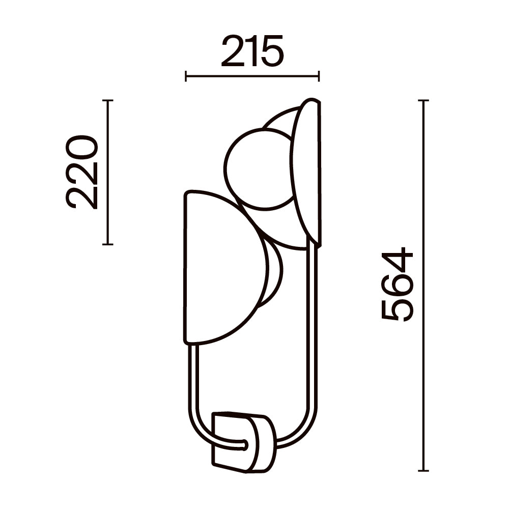 Seinalamp MOD164WL-02BS1