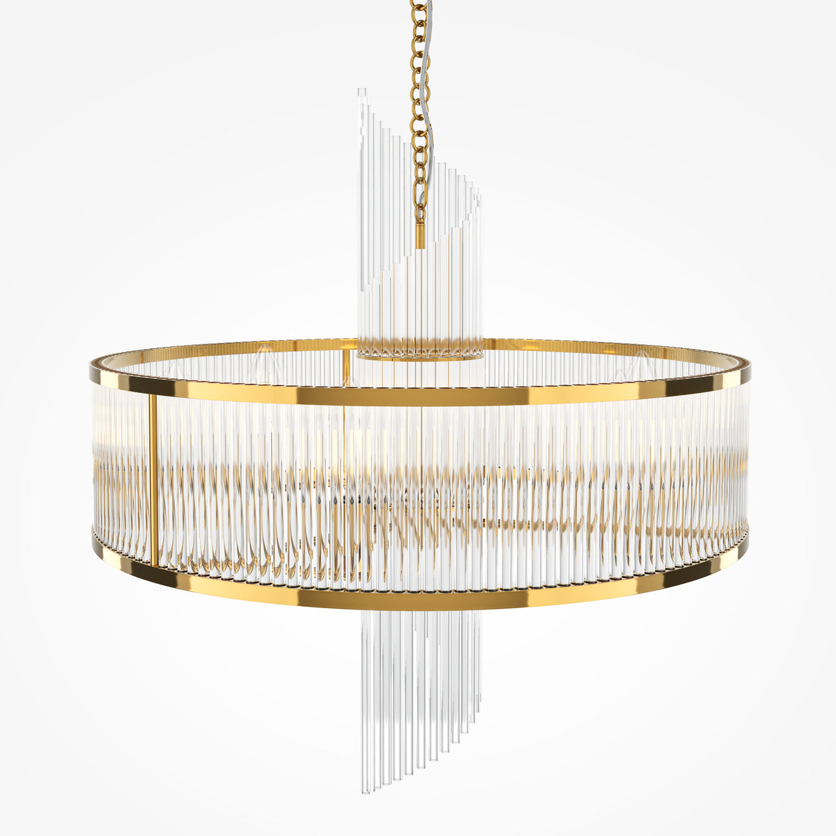 Suspension moderne dorée Frame, 580 mm, Maytoni