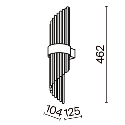 Seinavalgusti MOD174WL-02G