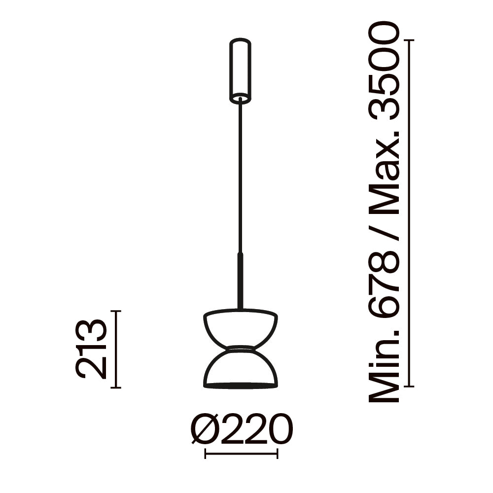 Ripatsvalgusti MOD178PL-L11W3K