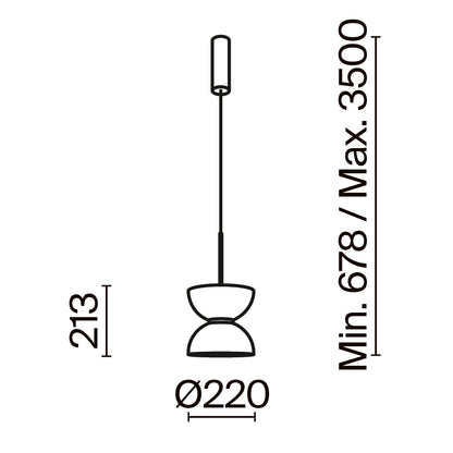 Ripatsvalgusti MOD178PL-L11W3K