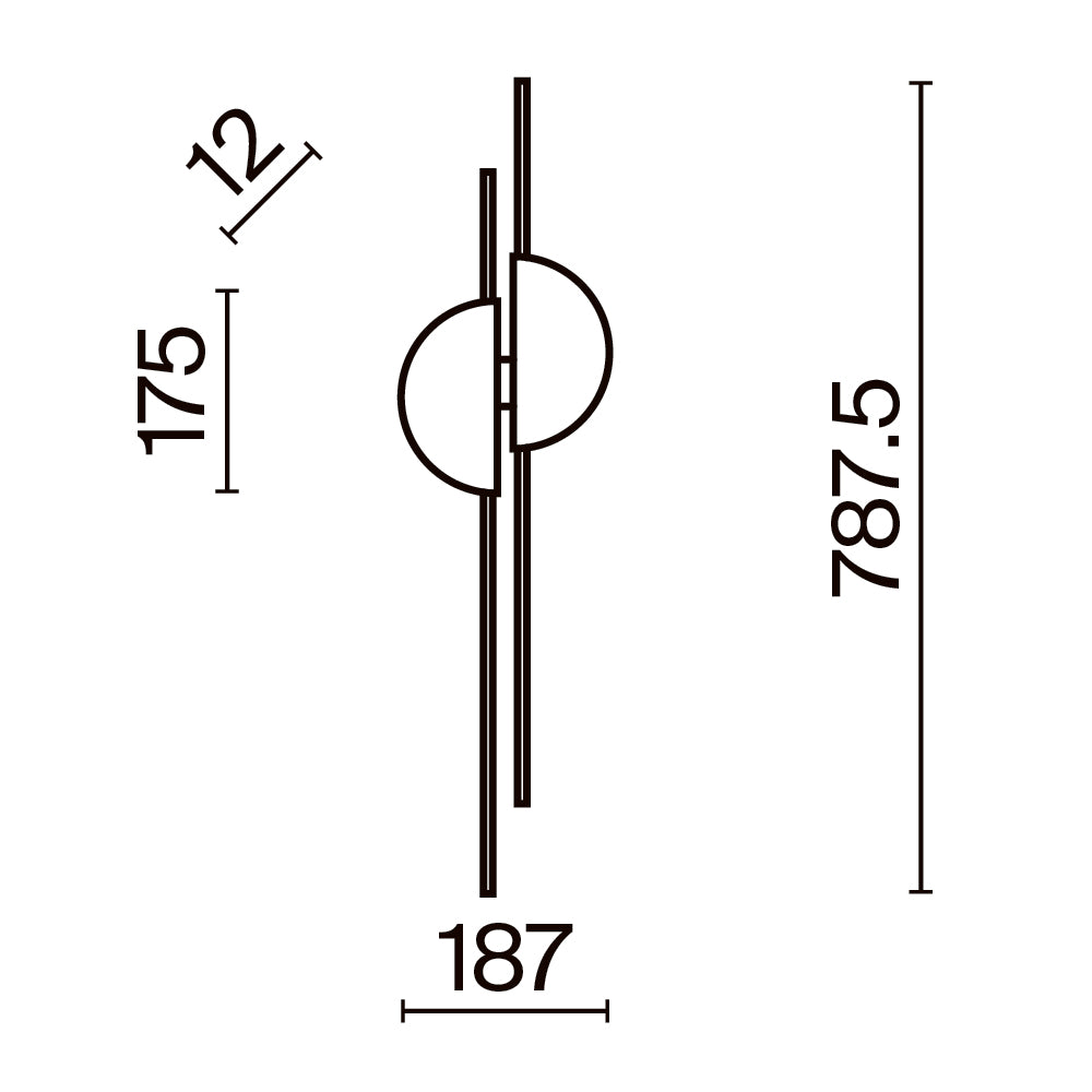 Seinavalgusti MOD179WL-L22BS4K1