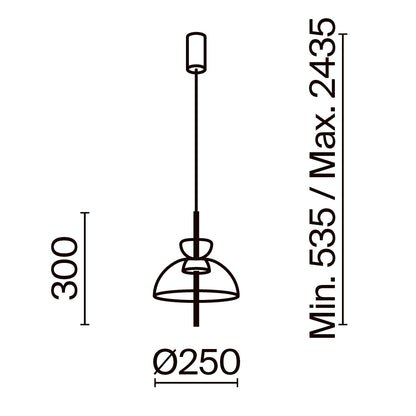 Rippvalgusti MOD185PL-L6B3K2