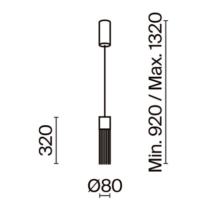 Rippvalgusti MOD190PL-L5G3K