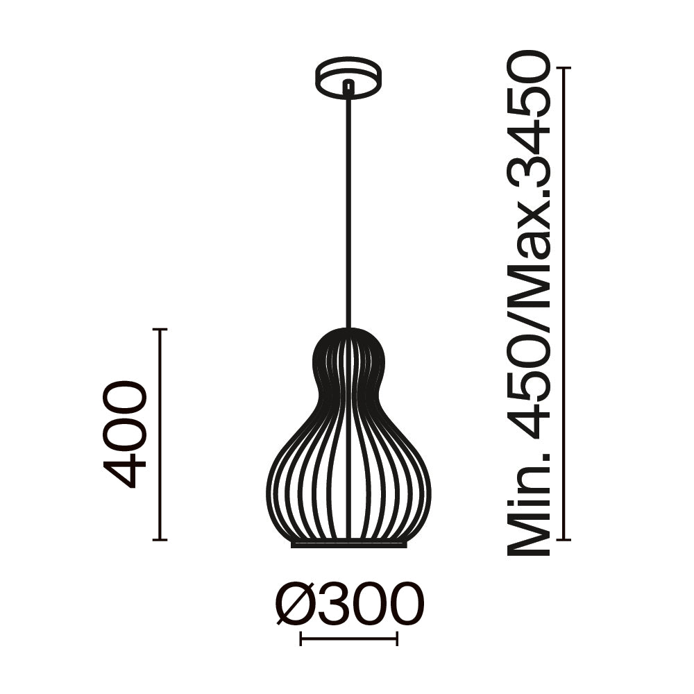 Rippvalgusti MOD192PL-01W1