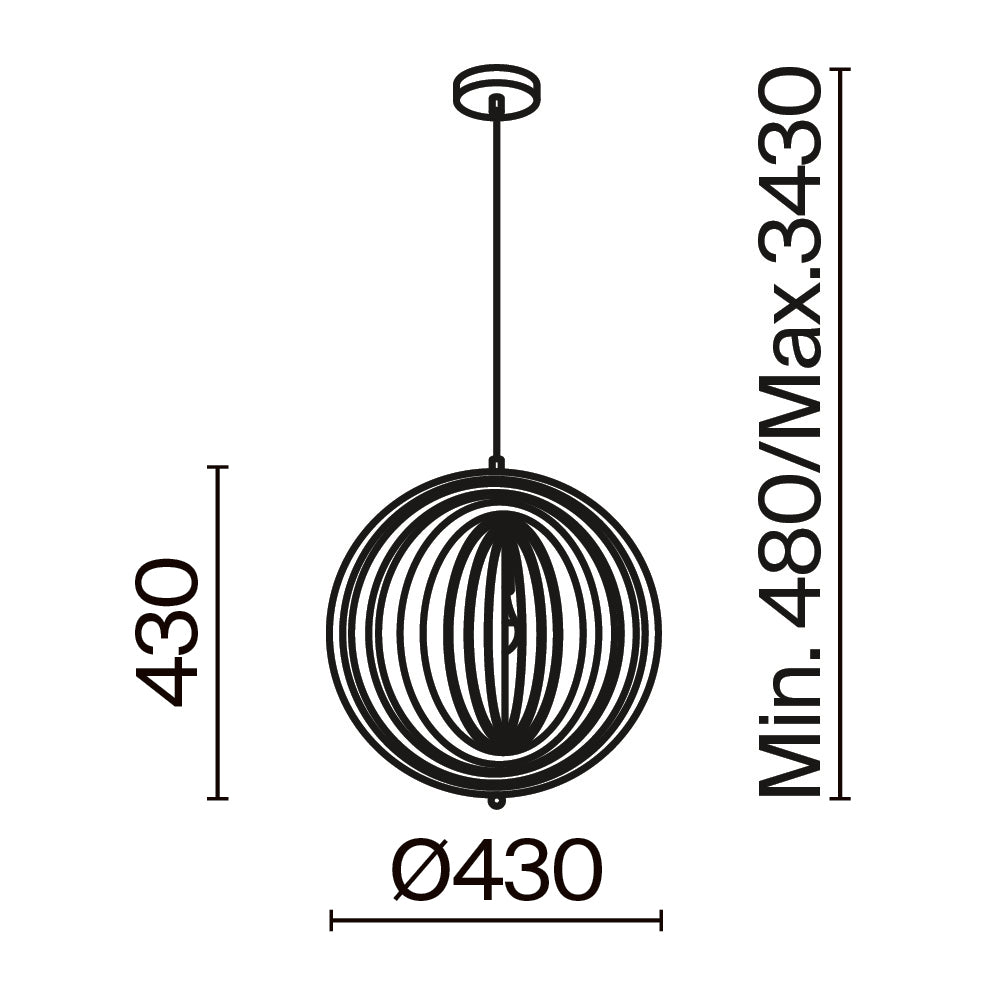 Rippvalgusti MOD197PL-01W