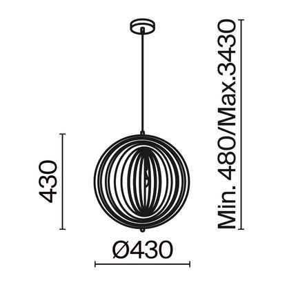 Rippvalgusti MOD197PL-01W