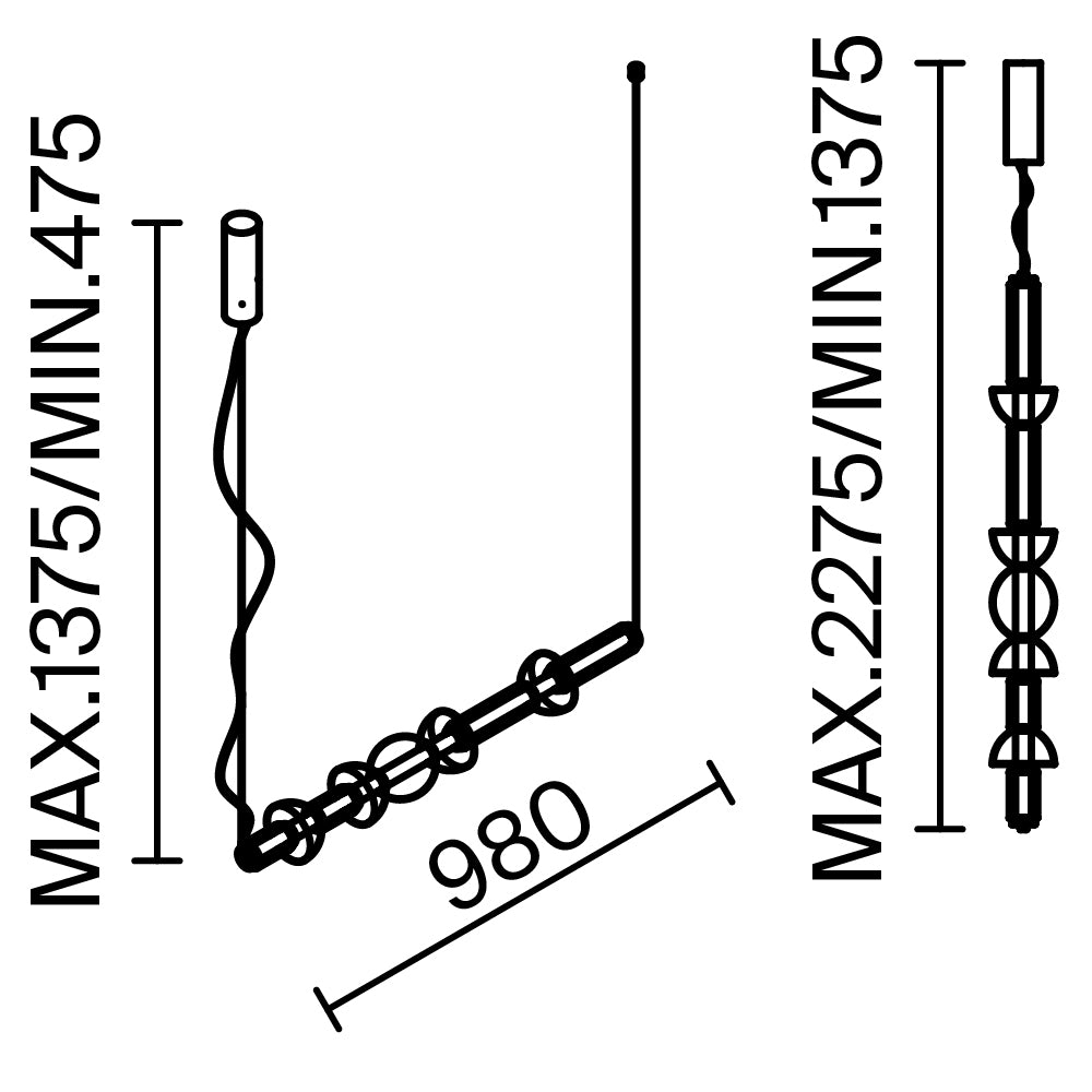 Rippvalgusti MOD210PL-L39B3K