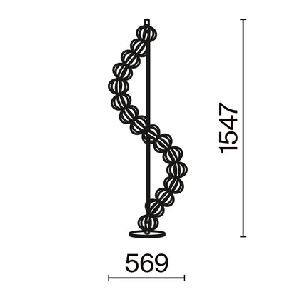 Floor lamp MOD216FL-L38G3K