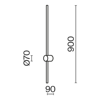 Aplique de pared MOD237WL-L11BS3K