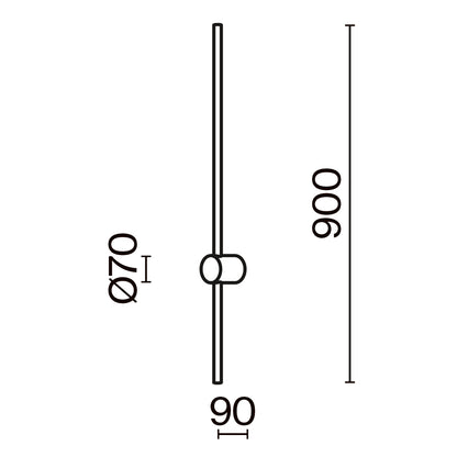 Seinavalgusti MOD237WL-L11BS3K