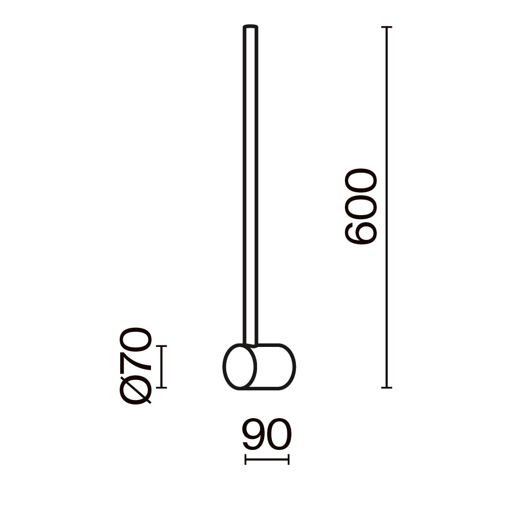Seinavalgusti MOD237WL-L6BS3K