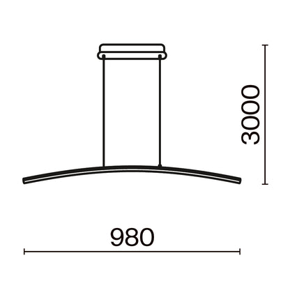 Rippvalgusti MOD243PL-L18BK