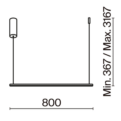 Laevalgusti MOD246PL-L16BSK