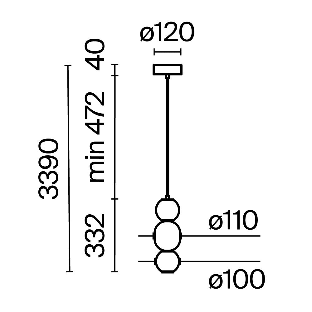 Rippvalgusti MOD273PL-L16CH3K