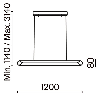 Rippvalgusti MOD276PL-L40W3K