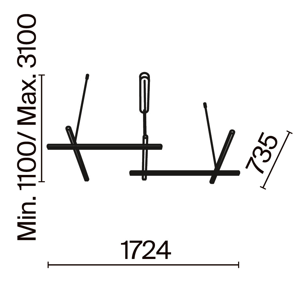 Rippvalgusti MOD278PL-L86G3K1