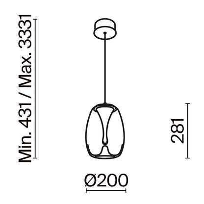 Rippvalgusti MOD282PL-L8G3K1