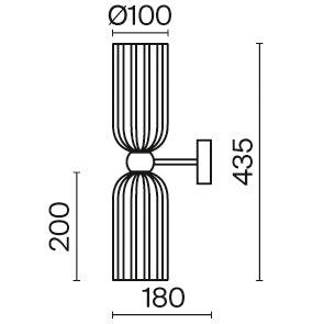 Wall Lamp MOD302WL-02GR