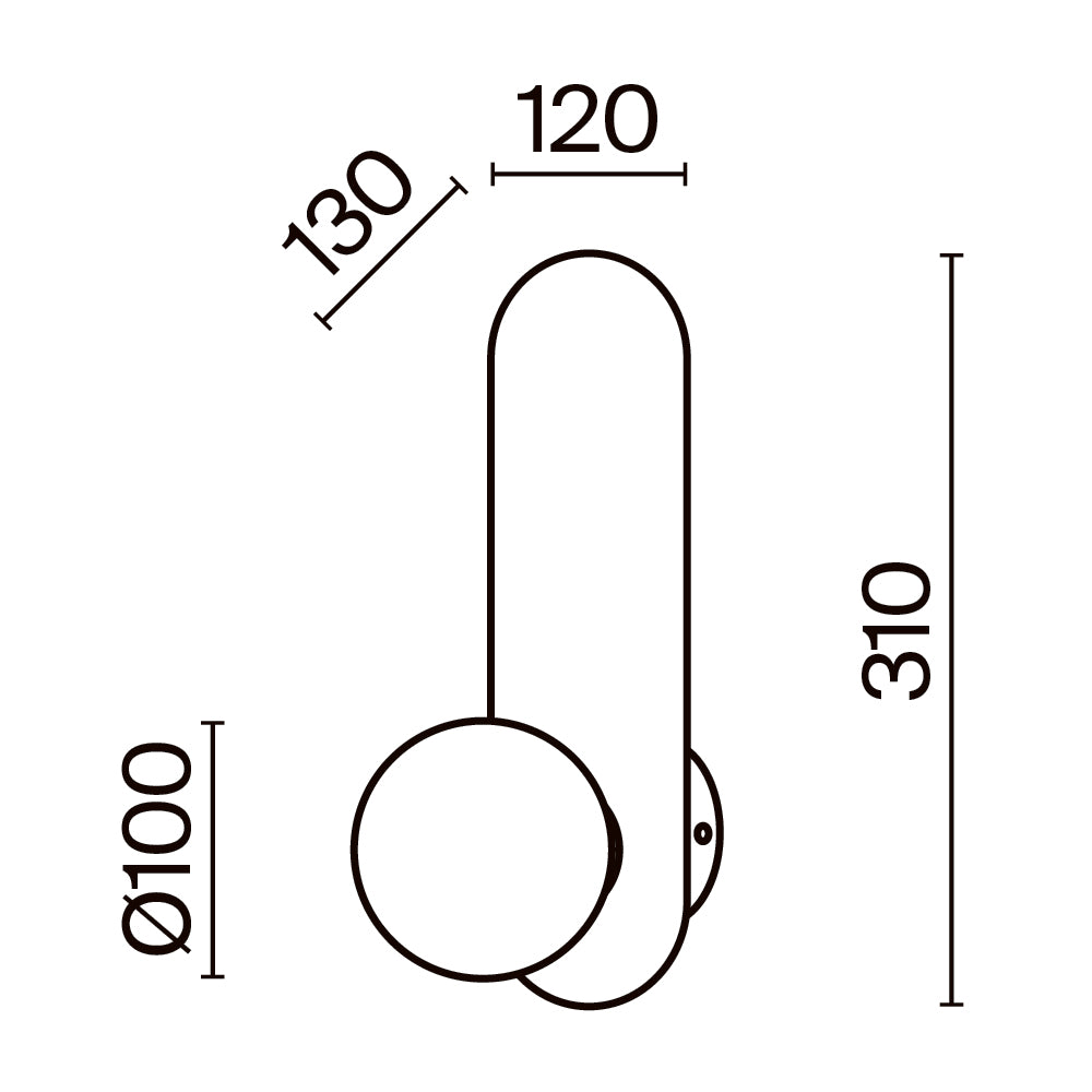 Wall Lamp MOD419WL-01B