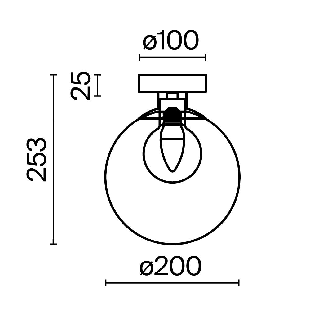 Wall Lamp MOD521WL-01G3