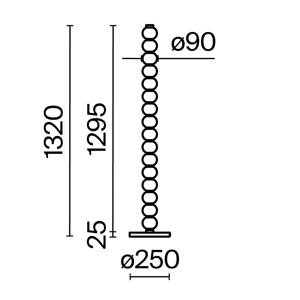 Floor lamp MOD555FL-L23G3K
