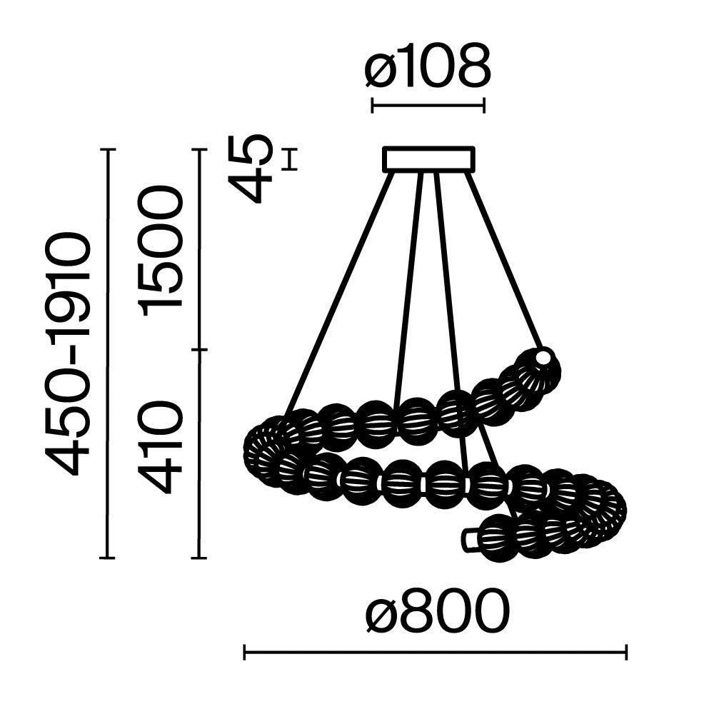 Rippvalgusti MOD555PL-L35G3K