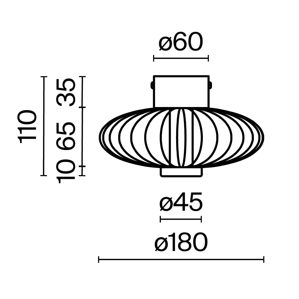 Wall lamp MOD555WL-L3G3K
