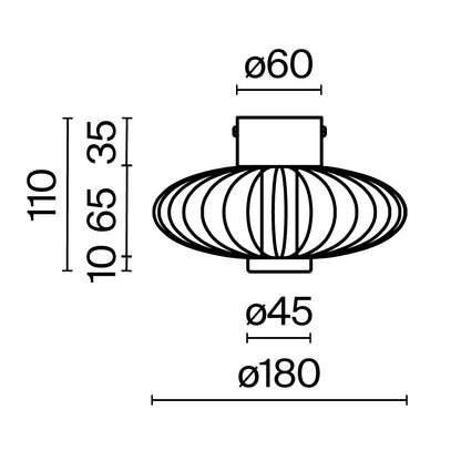 Wall lamp MOD555WL-L3G3K