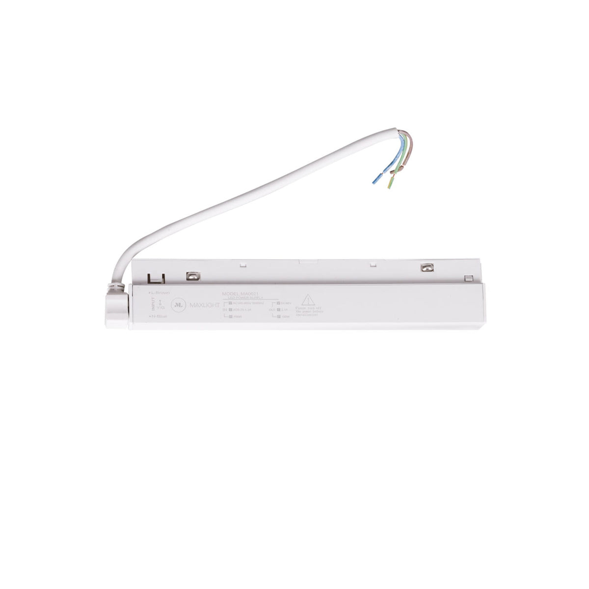 Maxlight MA0021 Alimentation magnétique de 100W montée sur rail