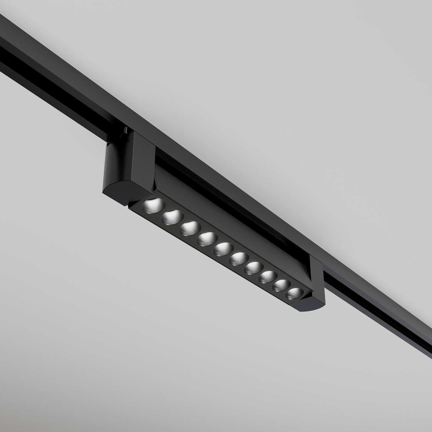 Relsivalgusti TR010-1-10W4K-M-B