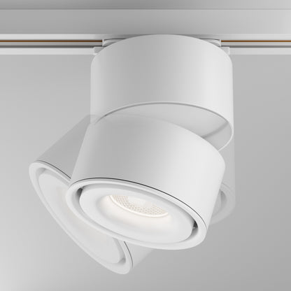 Track luminaire TR084-1-15W4K-D-W