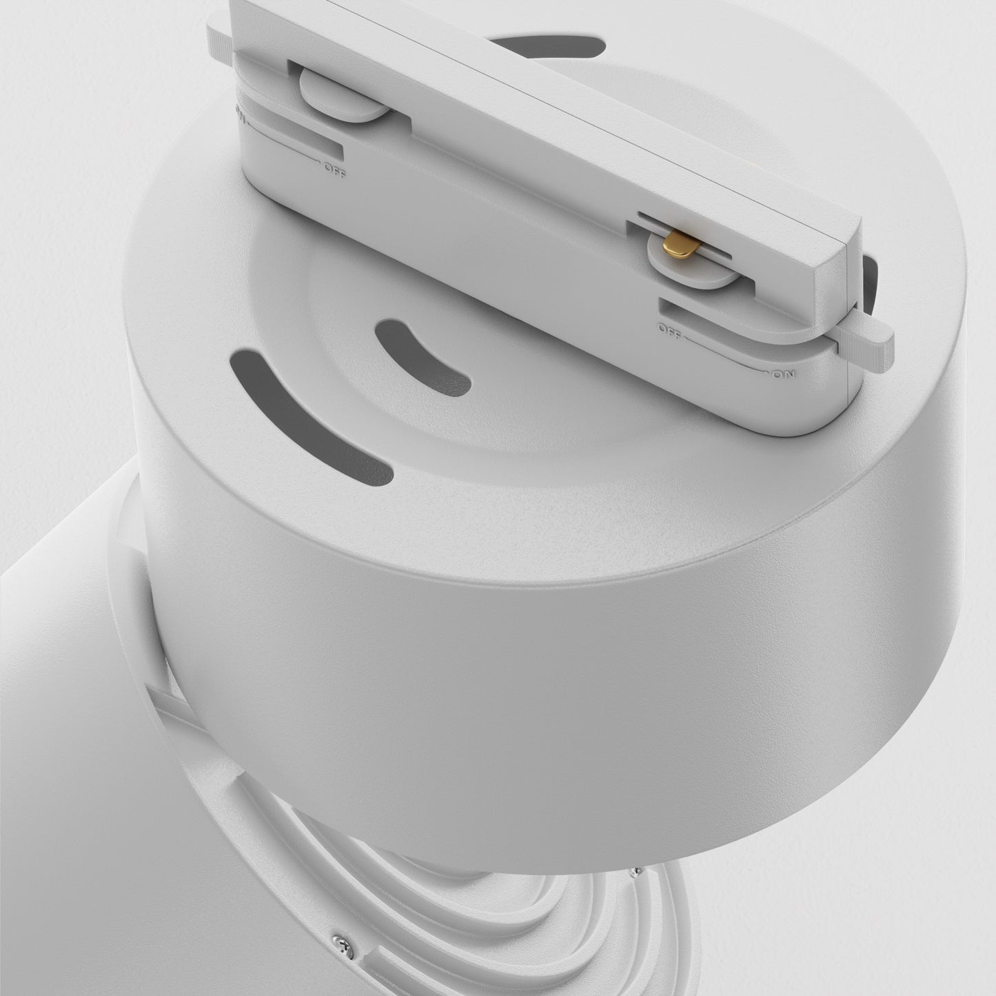 Track luminaire TR084-1-15W4K-D-W